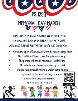 College Point Memorial Day Parade March info